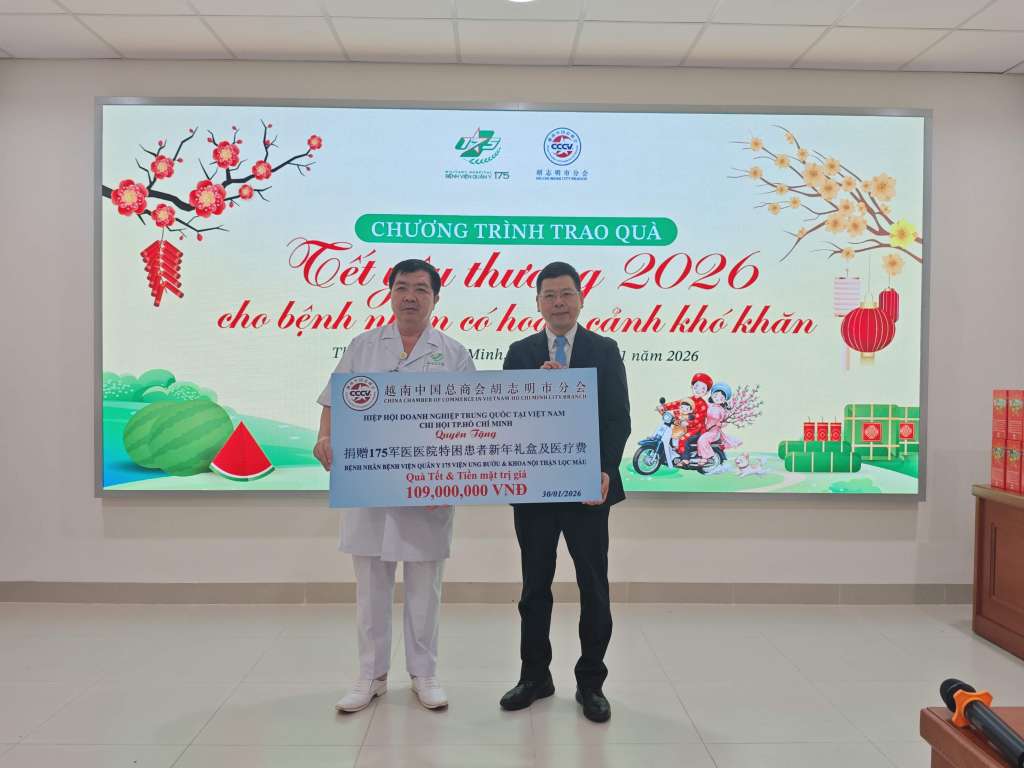 Toàn cảnh hoạt động thiện nguyện tại Bệnh viện Quân y 175